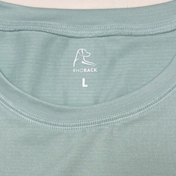 Rhoback Medium Shirt Blitz Tech Tee Athletic Golf Antigua Green Mens M Top NWOT - Picture 5 of 8